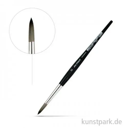 da Vinci Serie 3373 - graue synthetische Faser rund Schneller Versand