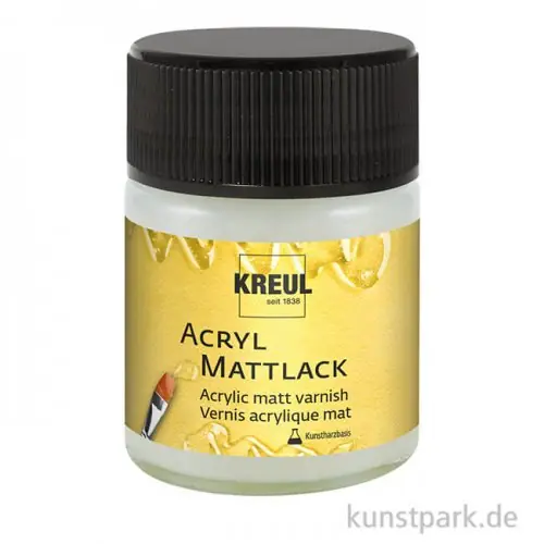 KREUL Acryl-Mattlack auf Kunstharzbasis 50 ml Aktuell