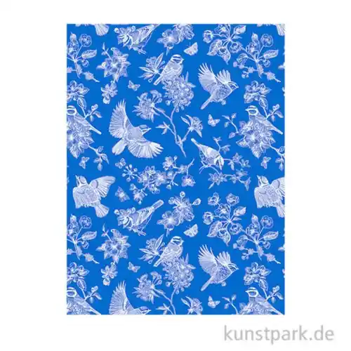 Finale Aktion DECOPATCH Papier 909 Blumen, 3 Stück