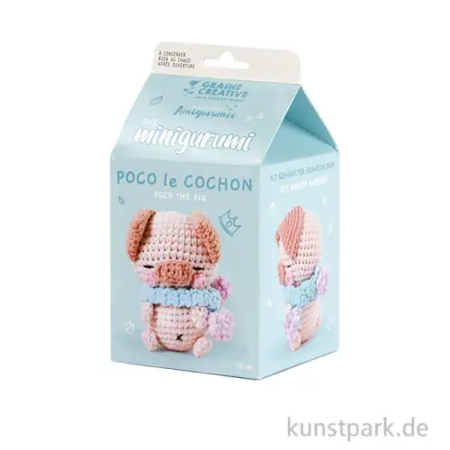 DIY Häkelset - Schwein Amigurumi Kit Direktkauf