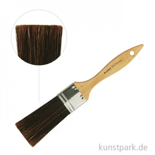 Top-Qualität da Vinci Serie 2491 - Schlägerpinsel reine graue Chinaborsten