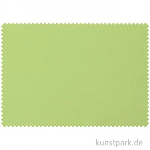 Bestseller Baumwollstoff - Hellgrün Uni - 1 m x 1,4 m