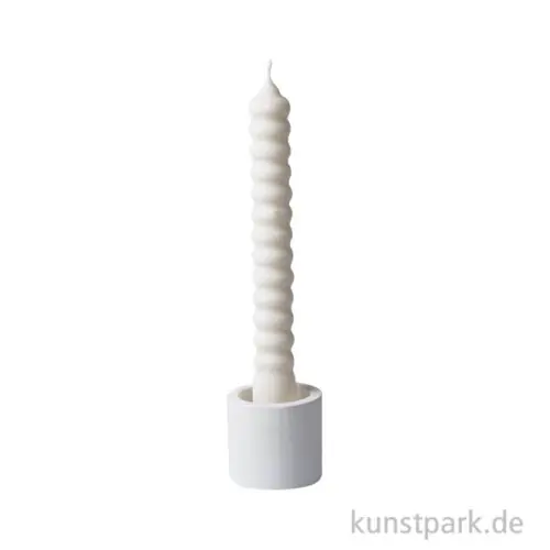 Super-Preis Silikon Gießform - Stabkerze, geringelt, ø 2,3 cm, Höhe 19,5 cm