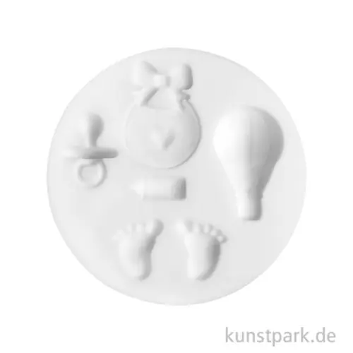 Jetzt Kaufen Silikonform - Baby Geburt, 70 mm Durchmesser