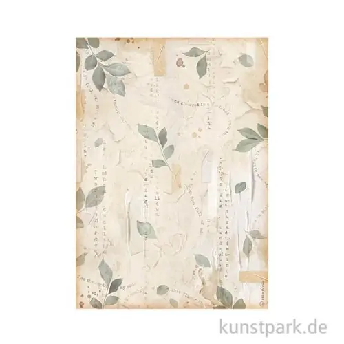 Garantierte Lieferung Stamperia Reispapier - Create Happiness Secret Diary Leaves, A4