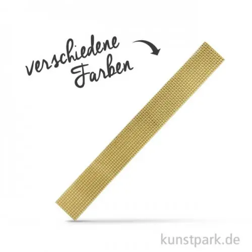 Markenprodukt Wachs-Perlstreifen, 20x0,2 cm, 11 Stück