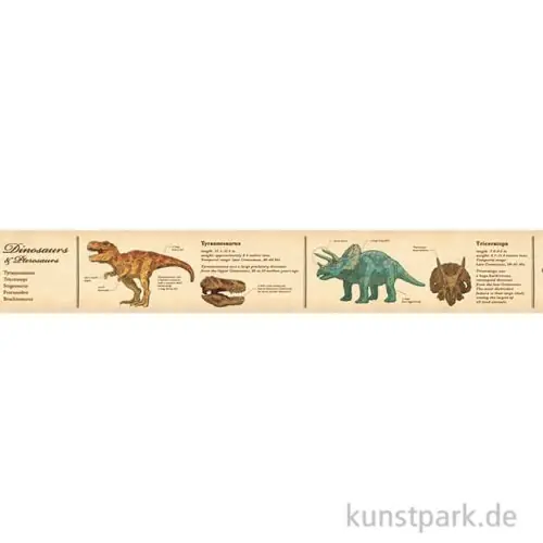 MT Masking Tape Encyclopedia Dinosaur - 30 mm, 7 m Rolle Jetzt Zugreifen
