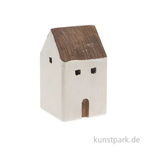 Holzdeko Haus 1 Maritim, 5 x 5 x 8,5 cm Beliebt
