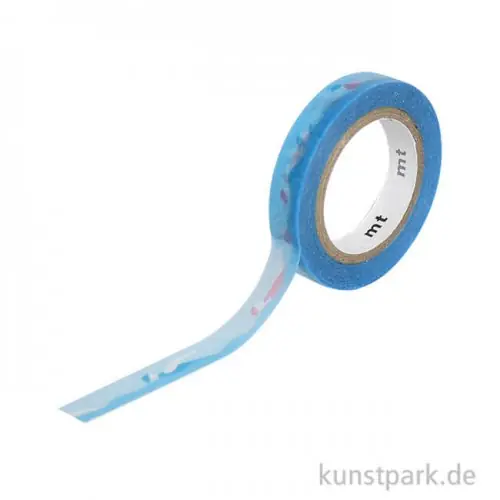 MT Masking Tape Swimming, 7 mm, 7 m Rolle Neue Kollektion