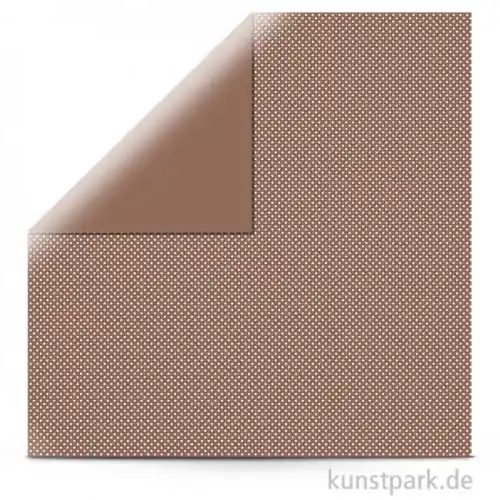 Kostenloser Rückversand Gepunktet - Scrapbookingpapier, 190 g, 30,5 x 30,5 cm