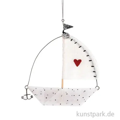 Kostenloser Rückversand Good old friends - Traumsegelboot, Rotes Herz