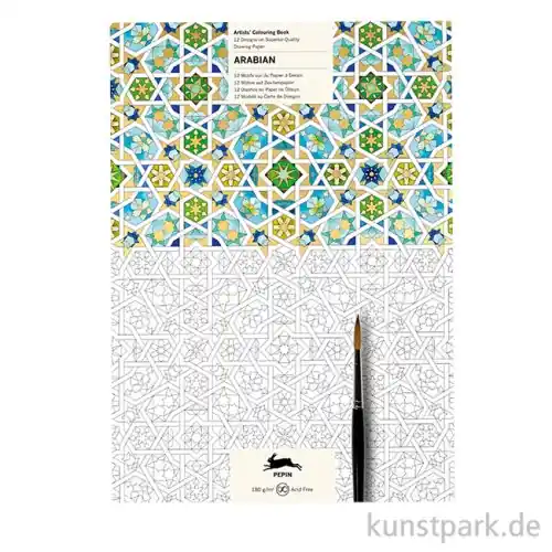 Heute Kaufen PEPIN Künstler Malbuch - Arabian Designs