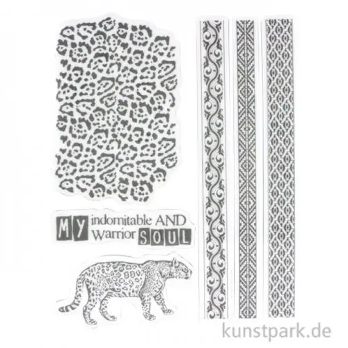 Stamperia Natural Rubber Stamp - Amazonia Tribals Markenware