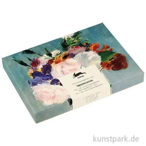 Geprüft PEPIN Korrespondenz Set - Impressionism