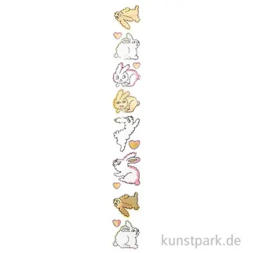 Premium Sticker - Futschikato, Hasen, 100 Aufkleber
