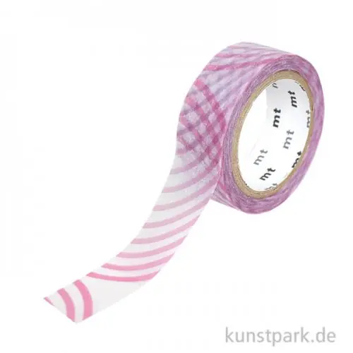 MT Masking Tape Wave Pattern Moire, 15 mm, 7 m Rolle Gratis Versand