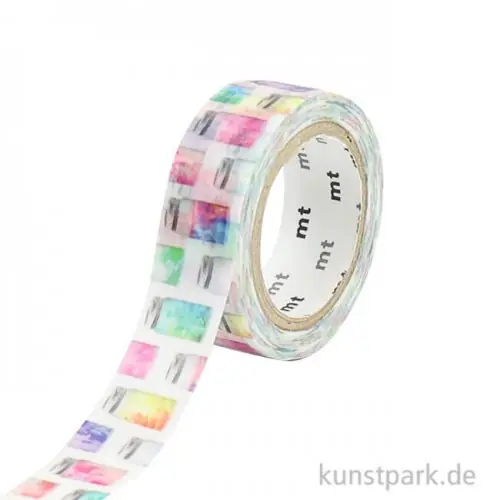 MT Masking Tape Colorful Jar, 15 mm, 7 m Rolle Sonderangebot