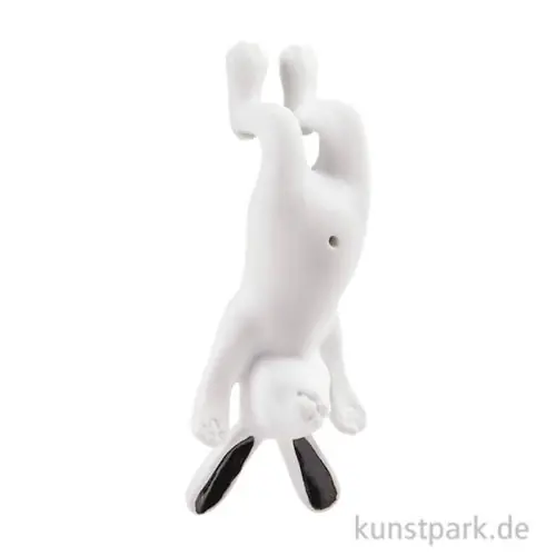 Sonderangebot Good old friends - Porzellan Kletterhase, Schwarzohr