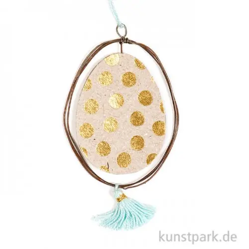 Top-Qualität Good old friends - Schmuck Ei, Goldene Punkte