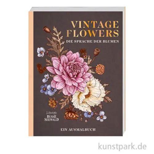Vintage Flowers - Die Sprache der Blumen, Topp Verlag Markenware