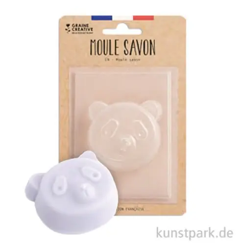 Ab Werk Gießform - Panda, 55 x 55 x 20 mm