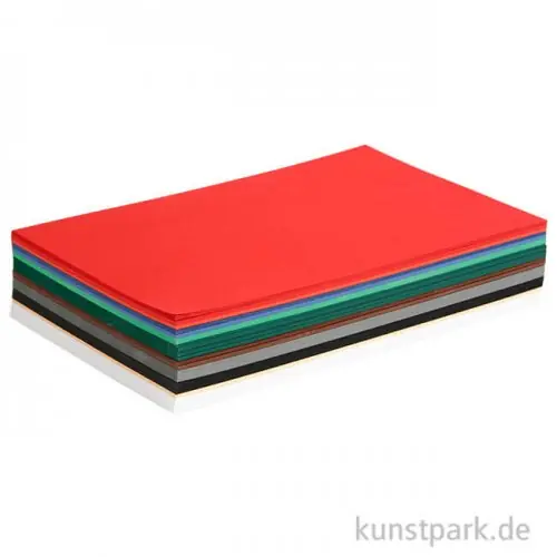 Solange Der Vorrat Reicht Bastelkarton COLORTIME - Weihnachten, 180g, sortiert