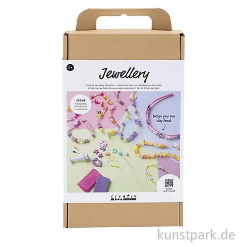 Neue Ware Bastelset Schmuck Modellieren für Kinder