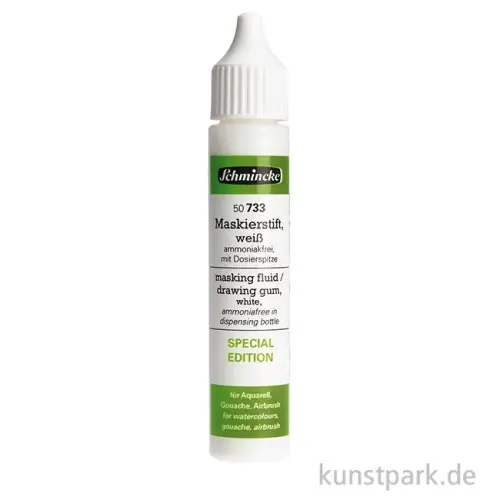 Nur Für Kurze Zeit Schmincke Maskierstift, Weiß, 25 ml