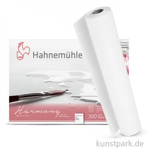 Hahnemühle HARMONY Aquarell Papier, 300g - matt, 152 cm x 10 m Rolle Schnäppchen