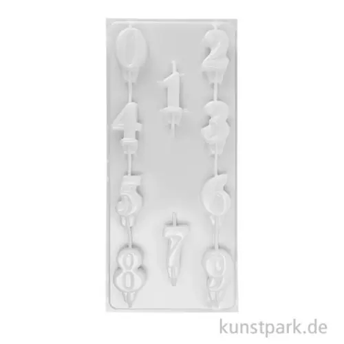 Angebot Kerzenformen für Zahlenkerzen, Höhe 60 mm