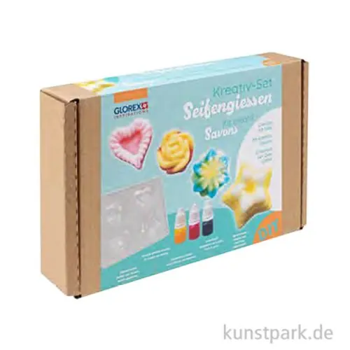 Kreativ-Set Seifengießen mit 4 Motiven, Farben + Zubehör Jetzt Bestellen