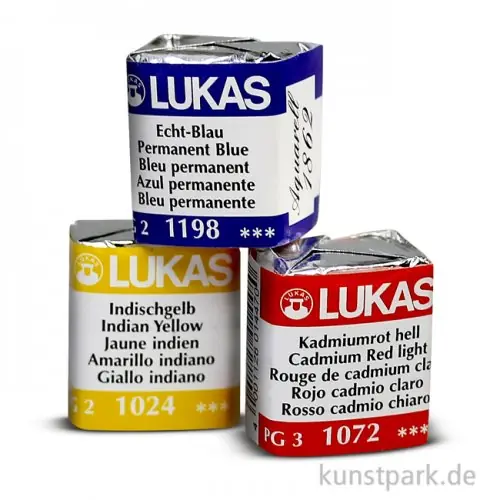 Original Lukas 1862 Aquarellfarben