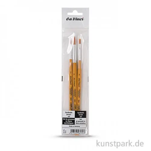 Highlight da Vinci Synthetikpinselset UNIVERSAL 3 Pinsel