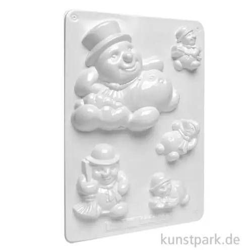 Jetzt Zugreifen Gießform - Schneemänner