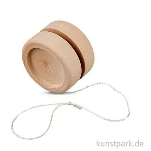 Yo-Yo aus Holz, Durchmesser 5 cm Mengenrabatt