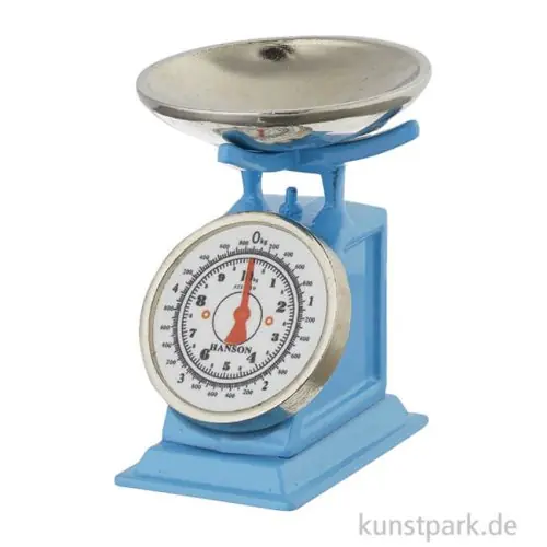 Miniatur Küchenwaage, 2,5 x 3 cm Original