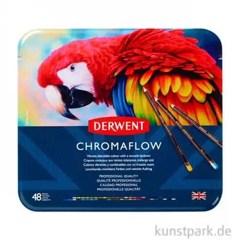 Sonderaktion Derwent Chromaflow Farbstifte - 48er Set