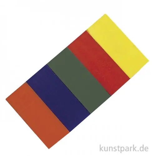 Preis Gesenkt Modellierwachs-Set, 20x10x0,5 cm, 5 Farben sortiert