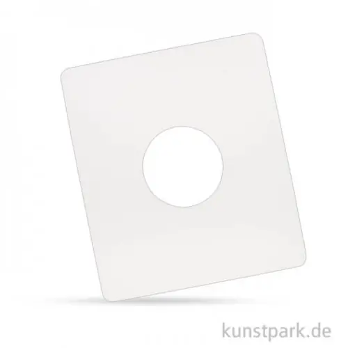 Gießformenhalter für Latexformen, Ausschnitt 8 cm Kostenfreie Lieferung