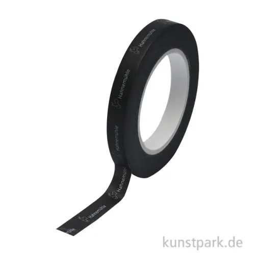 Hahnemühle Masking Tape, Schwarz mit Logo, 6 mm x 20 m Abverkauf