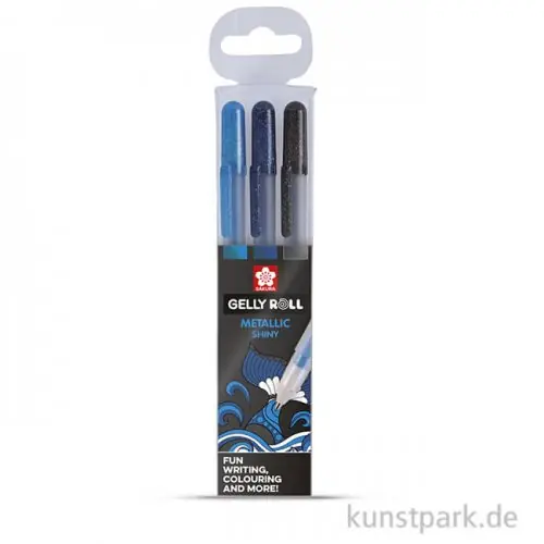 Sakura Gelly Roll Metallic 3er Set - Ocean Preis Gesenkt