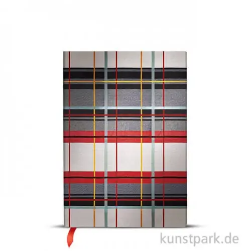 Preiswert PAPERBLANKS Notizbuch - Kariert Verziert - Kensington, 13 x 18 cm, Blanko