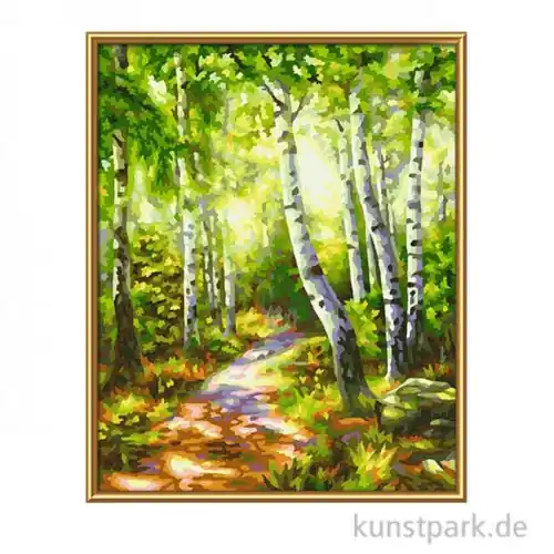 Schipper Malen nach Zahlen, Birkenwäldchen Neu Im Sortiment