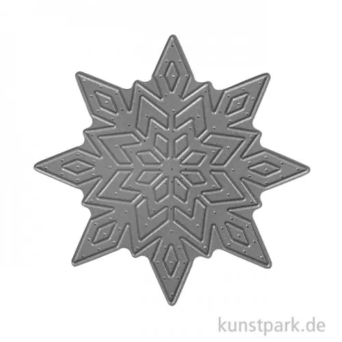 Stanzschablone - Schneeflocke, 7 cm Durchmesser Ab Werk