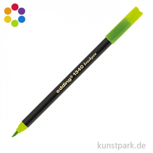 edding 1340 Brushpen Finale Aktion