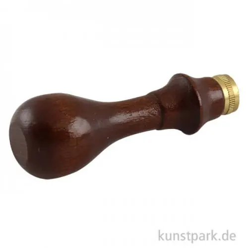 Holzgriff für Siegel - Dunkelbraun Bestpreis