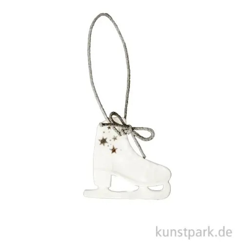 Good old friends - Mini Winterschmuck, Schlittschuh Ausverkauf
