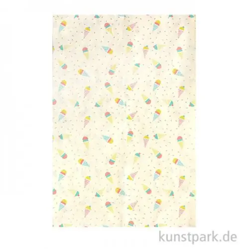 Saisonangebot DECOPATCH Texturpapier 785 - Eiscreme