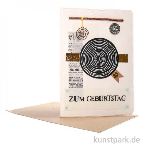 Garantierte Lieferung Good old friends - Kunst Karte, Zum Geburtstag