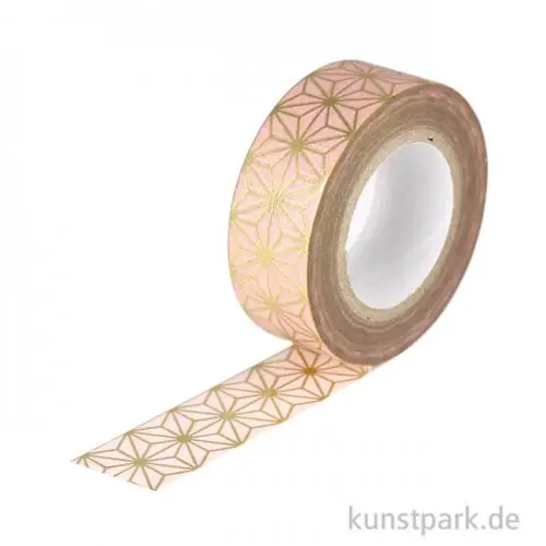 Mengenrabatt Washi Tape - Jardin Japonais, Grid, 10 m